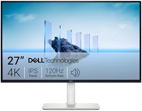 Dell 27 Monitor S2725QS, 4K UHD IPS, 120Hz, 5ms, FreeSync Premium by Dell