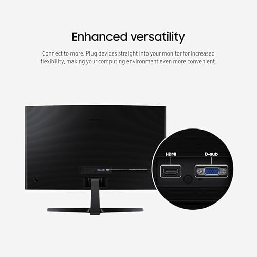 Samsung 24" Essential S3 (S36GD) Series FHD 1800R Curved Computer Monitor - Image 7