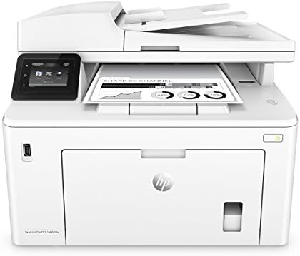 HP Laserjet Pro M227fdw All-in-One Wireless Laser Jet Printer, Mobile, USB WIFI Direct Print, Copy, Scan, fax Multi-functional Black/White (G3Q75A) - (Renewed) by Amazon+Renewed