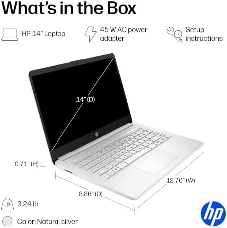 HP Essential Laptop 2026, Intel CPU, 128GB Storage, Office 365, Copilot AI - Image 7