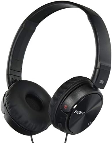 Sony MDRZX110NC Noise Canceling On Ear Headphones, Black, Wired (Pack of 4) - Image 4