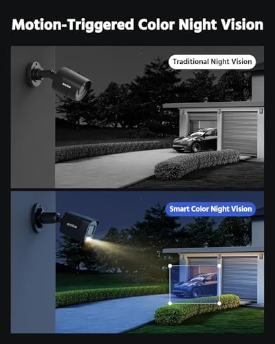 ANNKE 3K Lite Wired Security Camera System Outdoor, 8X 2MP Cameras, 1TB HDD - Image 3