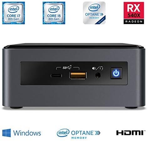 Intel NUC 8 Mainstream-G Mini PC with Optane Memory, HDD & Windows 10 - Core i7 - Image 2