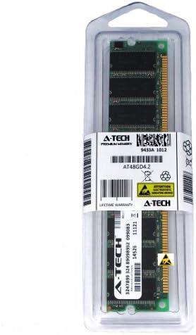 1GB DDR PC3200 Desktop Memory Ram Module (184-pin DIMM, 400MHz Low Density) Genuine A-Tech Brand by A-TechComponents