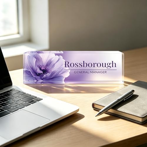 Custom Name Plate for Desk, Desk Name Plate Personalized, Acrylic Desktop Ornament, Stylish Office Decor, Appreciation Present for Boss, Social Worker, Teacher, Nurse, Employee - Image 5