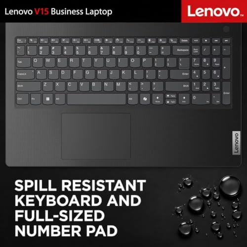 Lenovo V15 Business Laptop | 15.6" FHD LED Display | Intel N-Series Quad-Core Processor | 8GB DDR5 RAM | 256GB PCIE SSD | Ethernet (RJ-45) | HDMI | Dolby Audio | Wi-Fi 6 | Windows 11 Pro - Image 5