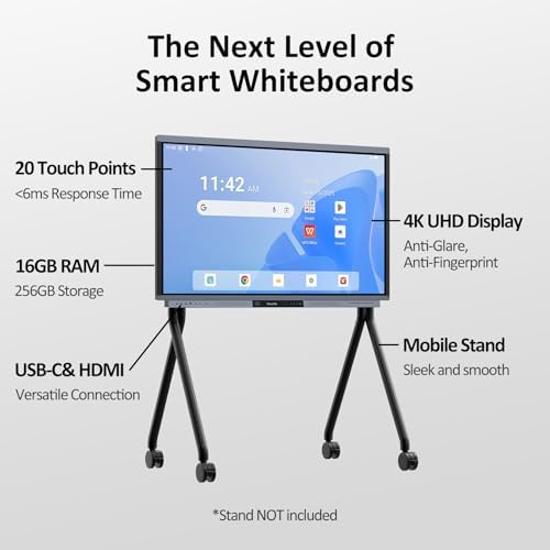 Shiarffe R9 55" Smart Board 16GB+256GB, Google EDLA-Certified - Image 4