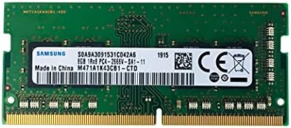 SAMSUNG M471A1K43CB1-CTD 2666MHz Memory Modules (8GB, 1 x 8GB, DDR4, 2666 MHz, 260-Pin SO-DIMM, Black, Green) by Unknown