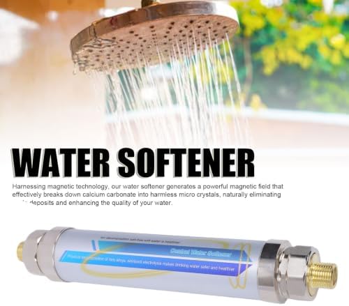 Water Descaler Non Salt Magnetic System, 304 Stainless Steel Easy Installation, Scale Water Softener, for Shower Dishwasher Solar Heater (3/4 inch (DN20)) - Image 2