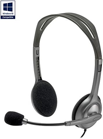 Logitech H111 Stereo Headset with 3.5 mm Audio Jack - Black - Image 7