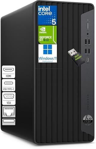 HP Desktop Computer Tower PC for Home & Office Business, Intel Core i5 by Unknown