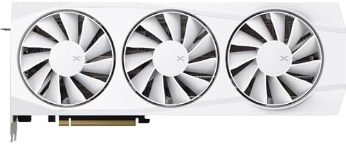XFX Quicksilver AMD Radeon RX 9070XT White Gaming Edition with 16GB GDDR6 HDMI 3xDP, RDNA 4 RX-97TQICKW9, Graphics Card, Compatible with Desktop PCs - Image 4