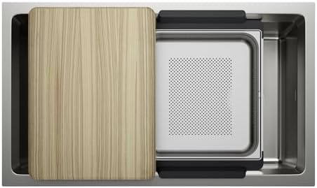 BLANCO Inteos 33" Single Bowl Undermount Stainless Steel Sink - Image 3