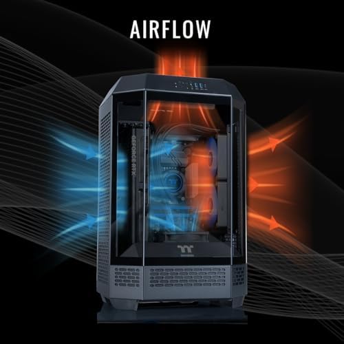 Thermaltake LCGS Reactor u2670T Gaming Desktop (Intel® Core™ Ultra 7 265KF, 32GB 6400MT/s DDR5 RGB Memory, NVIDIA GeForce® RTX 5070 Ti, 2TB NVMe M.2, WiFi, Windows 11) T3BK-B860-57T-LCS - Image 3