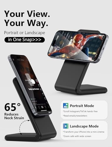 for MagSafe Charger - Magnetic Wireless Charger for iPhone 12-17, Black - Image 4