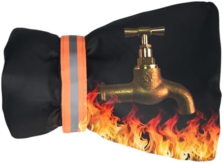 Outdoor Faucet Hose Bib Wall Taps Outside Covers, Black,1pc by KELEFET