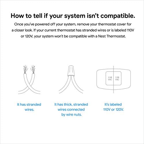Google Nest Thermostat - Smart Thermostat for Home - Programmable Wifi Thermostat - Fog - Image 4