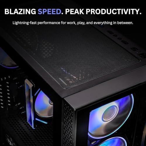 NOVATECH Titan Prebuilt Gaming PC Desktop Computer - RTX 5060 - Ryzen 5-1TB M.2 SSD - 16GB RAM WiFi/BT, Win 11 Pro - Gaming Computer Tower, Pre Built PC Gaming - 1 Year Warranty - Image 7