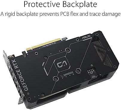 ASUS Dual GeForce RTX 4060 OC Edition 8GB GDDR6 (PCIe 4.0, 8GB GDDR6, DLSS 3, HDMI 2.1a, DisplayPort 1.4a, 2.5-Slot Design, Axial-tech Fan Design, 0dB Technology), 3 Year Warranty - Image 5