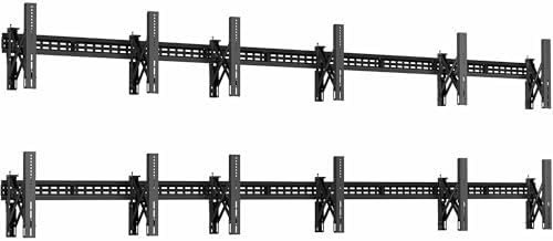 VIVO Black Pop-Out 2x3 Video Wall Mount for 37-65 in TVs, MOUNT-VW65-6 by VIVO