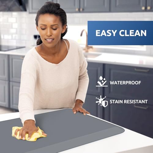 0.8" Thick Kitchen Mat Cushioned Anti Fatigue Rug Comfort Floor Mats - Image 3