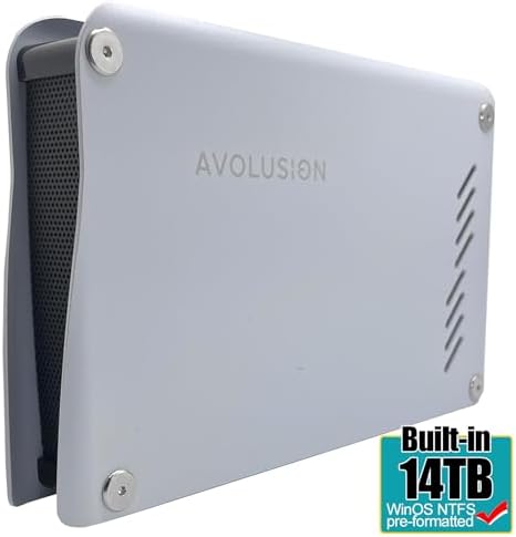 Avolusion M5 Series 14TB USB 3.0 External Hard Drive for WindowsOS Desktop PC/Laptop (Renewed) - Image 2