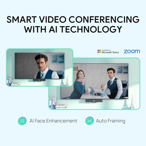 Yealink UVC34 4K Video Conference Camera System for Huddle Meeting Rooms - Image 2