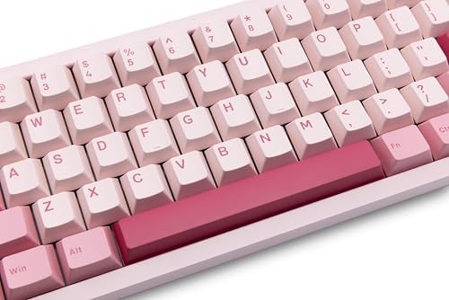 KEEBMONKEY WOBKEY Zen 65 65% Quick Release Wireless Mechanical Keyboard with RGB, CNC Aluminum Case, Hot-Swappable, VIA Support, BT/2.4G/USB-C Gaming Keyboard for Mac/Windows (Lite Pink) - Image 4