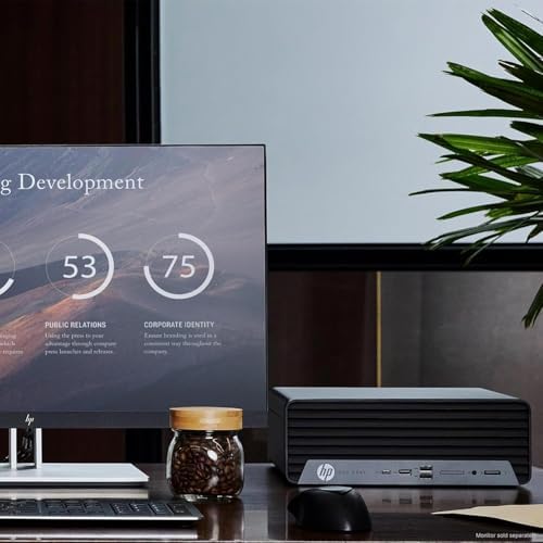 HP ProDesk 400 G9 SFF Desktop Computer | 12th Gen Intel Core i7 (8 Performance Cores, 8 Efficient Cores, Up to 5.4GHz) | 16GB DDR4 RAM, 512GB PCIe SSD | WiFi 6, 10Gbps USB (x4), Dual Monitor Support - Image 7
