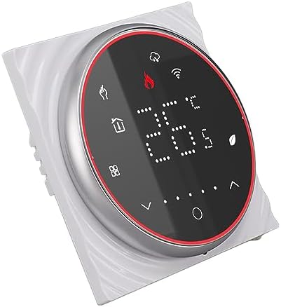 Smart Thermostat for Home Heating, 13mm Panel (Black) - Image 2