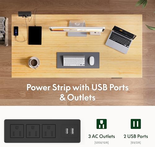 FLEXISPOT EN2 55"x28" Standing Desk Bundle with Storage Cabinet - Image 3