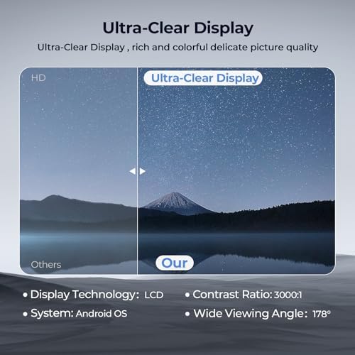 32/43/55/65 Inch Digital Signage Display, LCD Screen Advertising Display Kiosk Interactive Totem Floor Standing Auto AD Player with USB/HDMI/WiFi Android OS (32'' Touch Screen) - Image 2