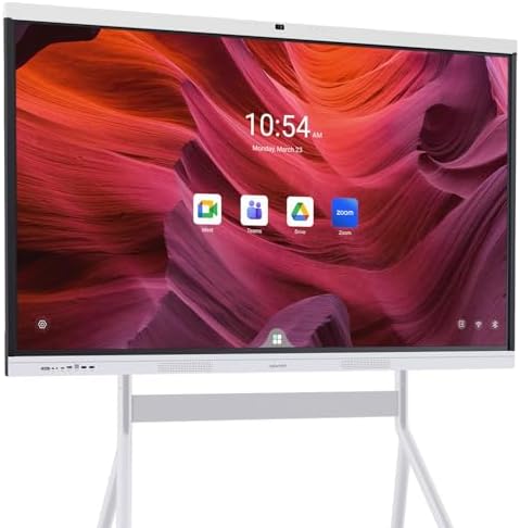 Smart Board, 55 Inch All-in-One Interactive Whiteboard, Google EDLA by NEWORK
