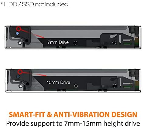 ICY DOCK Enterprise Full Metal 2.5" to 3.5" SAS / SATA (22pin) HDD & SSD Converter / Mounting Kit for Internal 3.5" Drive Bay | EZConvert Pro MB982SP-1S - Image 6