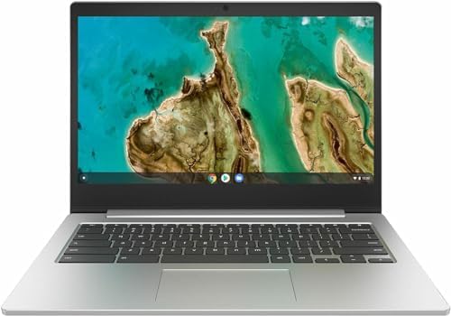 Lenovo Chromebook 3 14" Laptop, 14.0" HD (1366 x 768) Display, Intel Celeron N4020 Processor, 4GB LPDDR4, 32GB SSD, Intel UHD Graphics 600, Chrome OS, 82C10004US, Platinum Grey by LENOVO