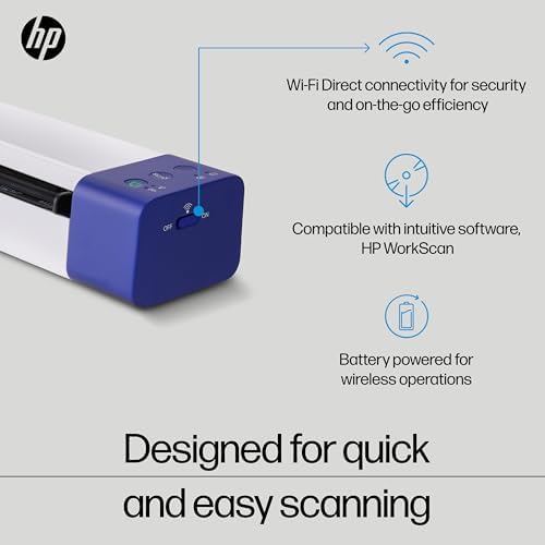 HP PS150 USB Photo Scanner, Document Scanner, Duplex 15 ppm, Wi-Fi Direct - Image 4