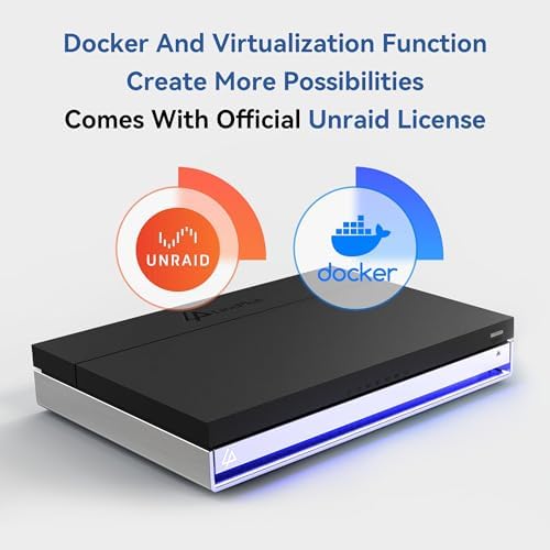 LincStation N2 6-Bay NAS Server, Intel N100 16GB LPDDR5 RAM, 10GbE NAS Storage, 2X SATA Bays, 4X M.2 NVMe Slots, DIY NAS for Plex, Docker, Private Cloud, Unraid Starter License Included, Diskless - Image 6