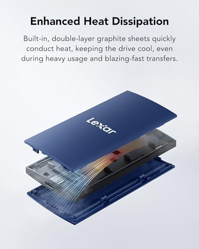 Lexar ES3 1TB Portable SSD Blue, USB 3.2 Gen 2 up to 1050MB/s - Image 6
