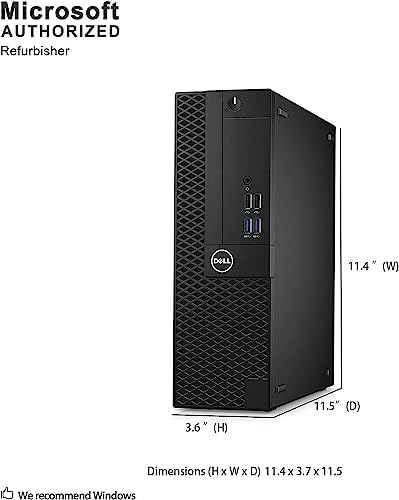 Dell Optiplex 3050 SFF Desktop Computer PC, Intel Quad Core i5-6500 up to 3.6GHz, 16GB DDR4, 256GB SSD, WiFi, 4K Support, DP, HDMI, Windows 11 Pro 64 Bit (Renewed) - Image 5