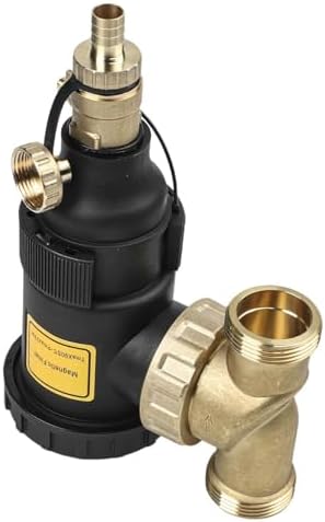 Boiler Dirt Separator, Magnetic Sludge Filter, Central Water Heater Filter, Brass Stainless Steel Mesh, DN20 DN25 DN32 Threaded Connection, Rust Scale Sediment(DN32/1-1/4 male) - Image 2
