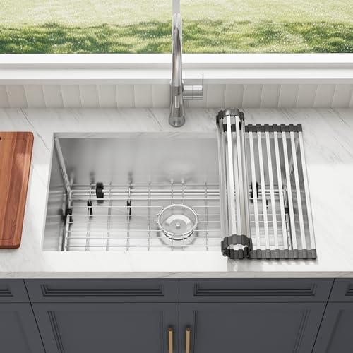 30 Inch Undermount Handmade Single Bowl Kitchen Sink - Image 3