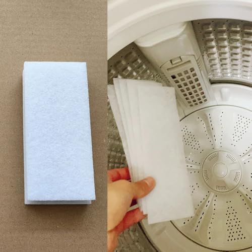10 Pack Washing Machine Filter Box Foam Filter Replacement Cut to Use Polyester Fiber Sponge Sheet for Washing Machine Magic Lint Filter Box Lundery Mesh Drain System Parts - Image 7