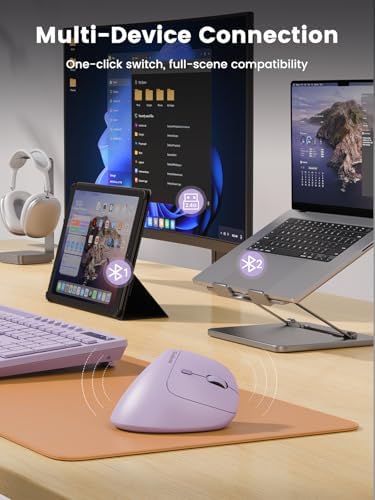 SABLUTE MAM3 Ergonomic Mouse, Vertical Mouse for Small and Medium Hands - Image 5