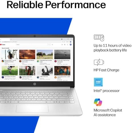 HP Essential Laptop 2026, Intel CPU, 128GB Storage, Office 365, Copilot AI - Image 5