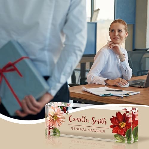 Ship Next Day Desk Name Plate Personalized, Custom Name Plate for Desk - Image 6
