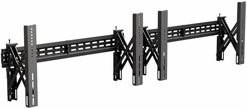 VIVO Black Pop-Out 1x2 Video Wall Mount for 37-90 in TVs, MOUNT-VW90-2 by VIVO
