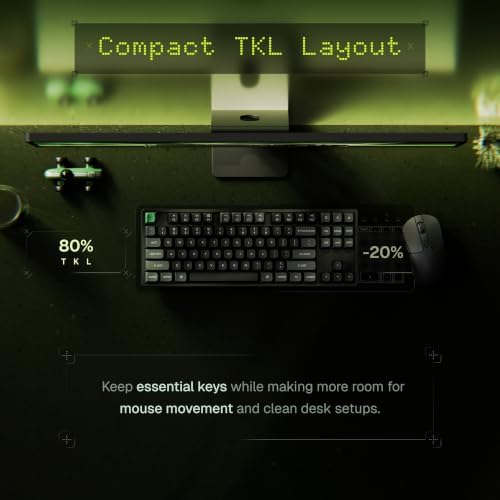 Keychron K8 Ultra 8K Wireless Mechanical Keyboard, 80% TKL Custom Keyboard with Aluminum Frame, 8000Hz, 2.4GHz/Bluetooth/Wired, Hot-Swappable RGB - Image 4