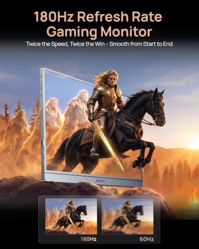 ARZOPA 16.1'' 180Hz 2.5K Portable Monitor, 2560x1440 QHD 107% sRGB -Z3FC - Image 4