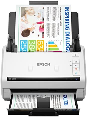 Epson DS-530 II Color Duplex Document Scanner 35 ppm/70 ipm High Speed by Unknown