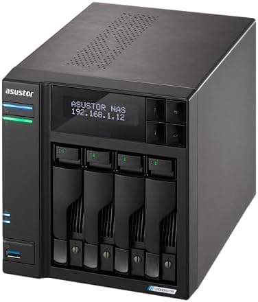 Asustor Lockerstor 4 Gen2+ AS6704T v2 4 Bay NAS for Content Creators - Image 6